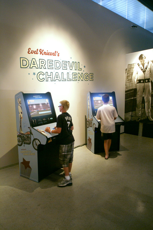 Game enclosure and exhibit space.