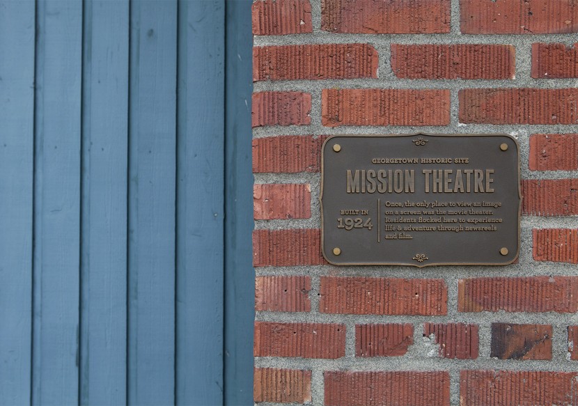 The Mission Theatre operated from 1924–1950. Now the Georgetown Ballroom, it is a popular venue for private events.